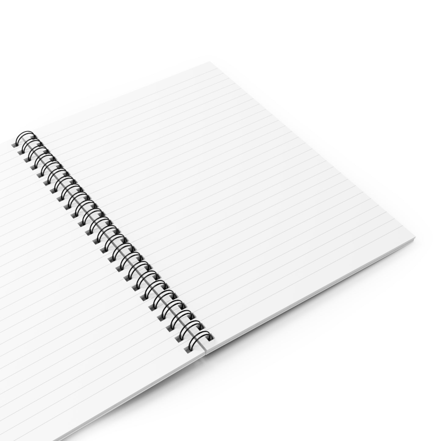 “You Are Not Alone In Your Battle” Black Background, Empowering Spiral Notebook - Ruled Line Pages